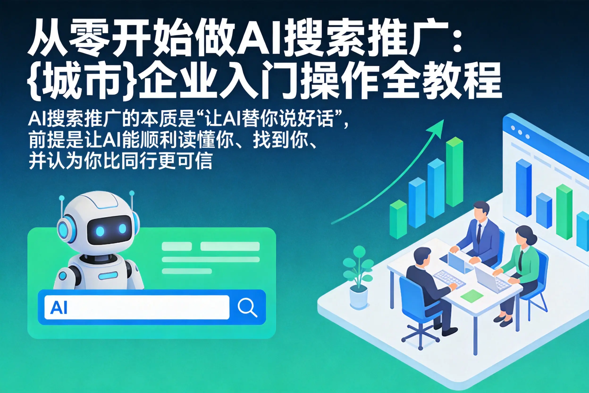 从零开始做AI搜索推广:色达企业入门操作全教程