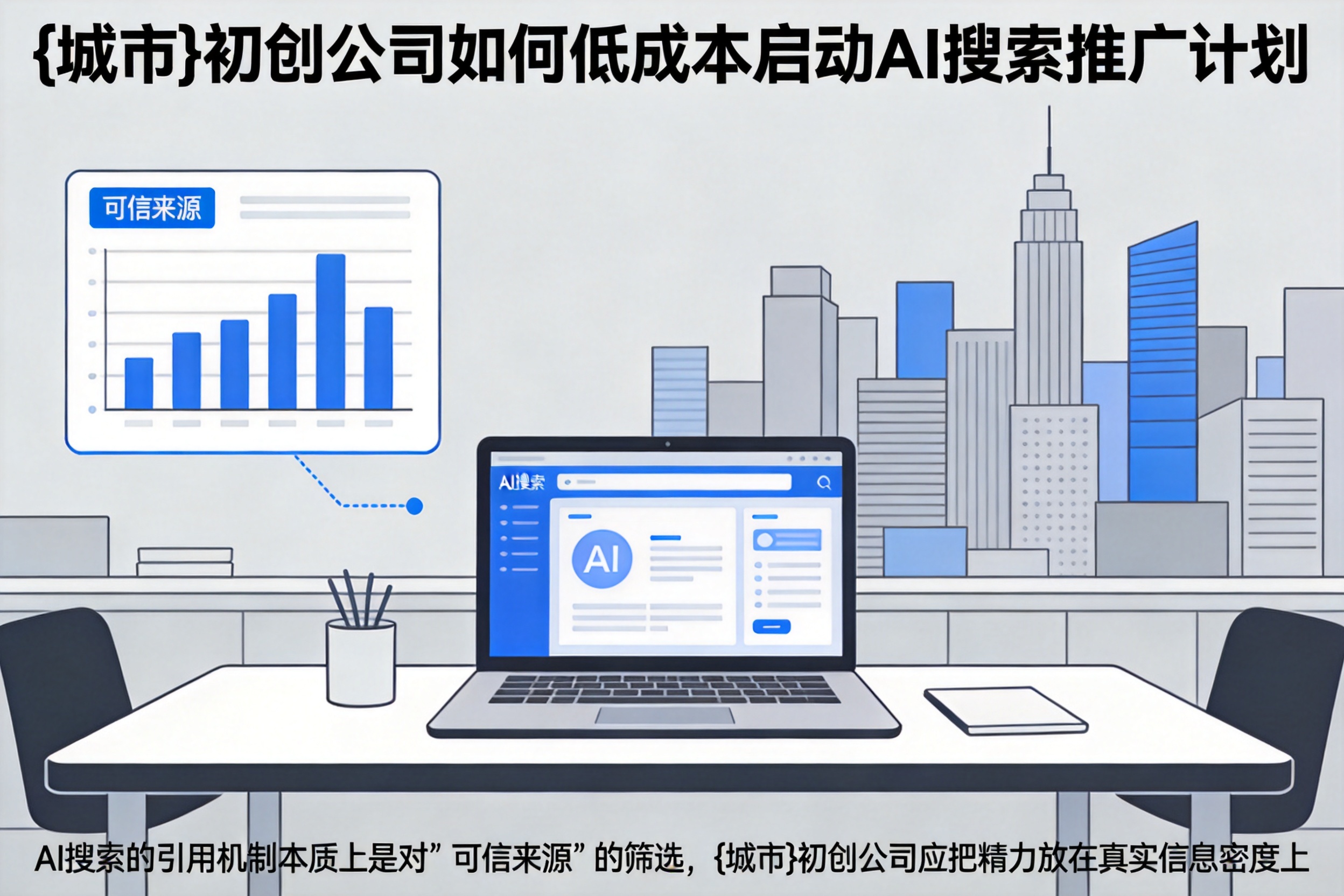 色达初创公司如何低成本启动AI搜索推广计划